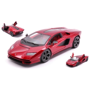 LAMBORGHINI COUNTACH 2023 RED 1:24 Burago Auto Stradali Modellino