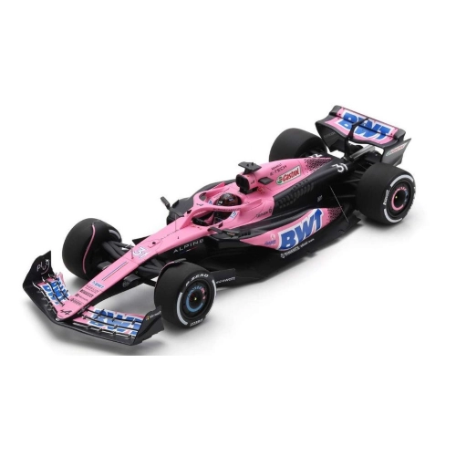 ALPINE A523 N.31 8th SAUDI ARABIAN GP 2023 ESTEBAN OCON 1:18 Spark Model Formula 1 Modellino