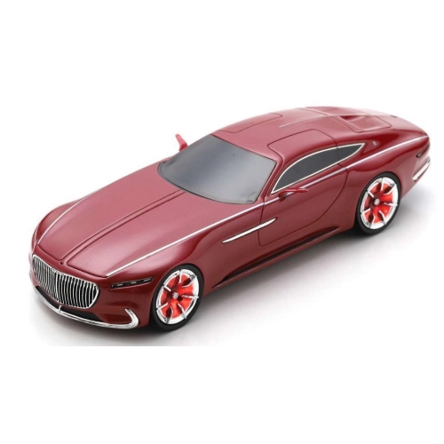MERCEDES MAYBACH VISION 6 HARDTOP COUPE ELECTRIC 2018 RED RESIN 1:43 Schuco Auto Stradali Modellino