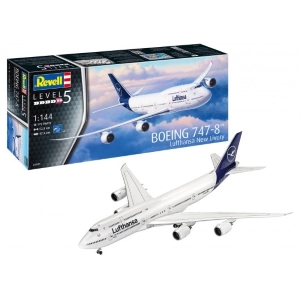 BOEING 747-8 LUFTHANSA "NEW LIVERY" KIT 1:144 Revell Kit Aerei Modellino