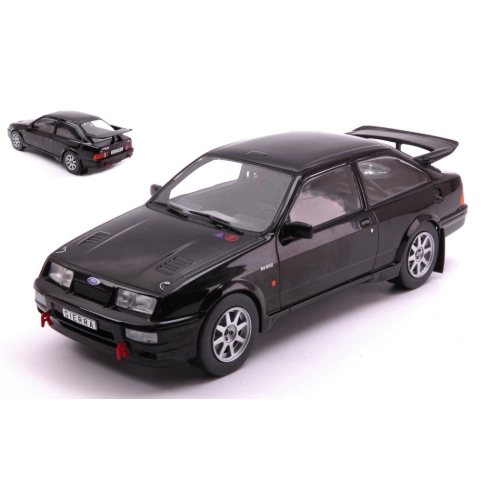 FORD SIERRA RS COSWORTH 1987 BLACK 1:24 Whitebox Auto Stradali Modellino