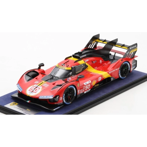 FERRARI 499P N.50 POLE/5th LE MANS 2023 FUOCO/MOLINA/NIELSEN 1:18 Looksmart Auto Competizione Modellino