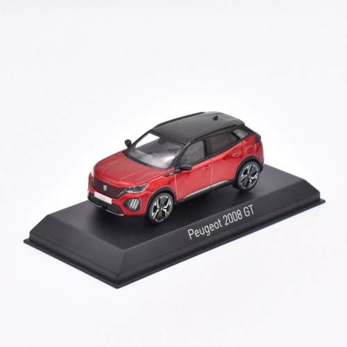 PEUGEOT 2008 GT 2024 ELIXIR RED 1:43 Norev Auto Stradali Modellino