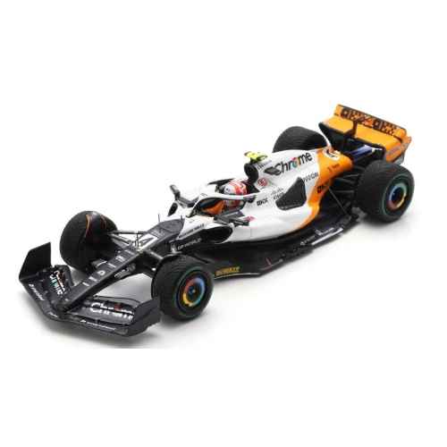 MC LAREN MCL60 N.4 9th MONACO GP 2023 LANDO NORRIS 1:43 Spark Model Formula 1 Modellino
