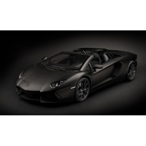 LAMBORGHINI AVENTADOR LP700-4 ROADSTER 2013 BLACK KIT 1:8 Pocher Auto Stradali Modellino