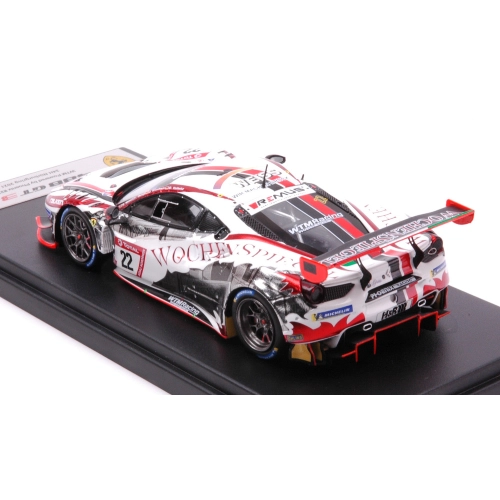 FERRARI 488 GT3 EVO N.22 24H NURBURGRING 2021 DONTJE/KRUMBACH/KEILWITZ/WEISS 1:43 Looksmart Auto Competizione Modellino