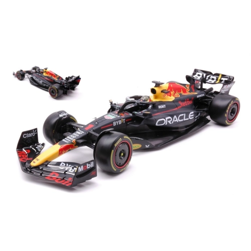 RED BULL RB19 N.1 WINNER ABU DHABI WORLD CHAMPION 2023 MAX VERSTAPPEN 1:18 Burago Formula 1 Modellino