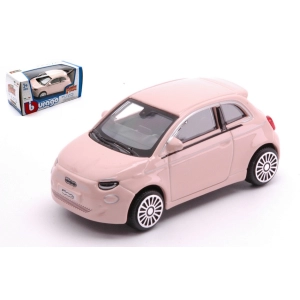 FIAT 500e 2021 PINK 1:43 Burago Auto Stradali Modellino