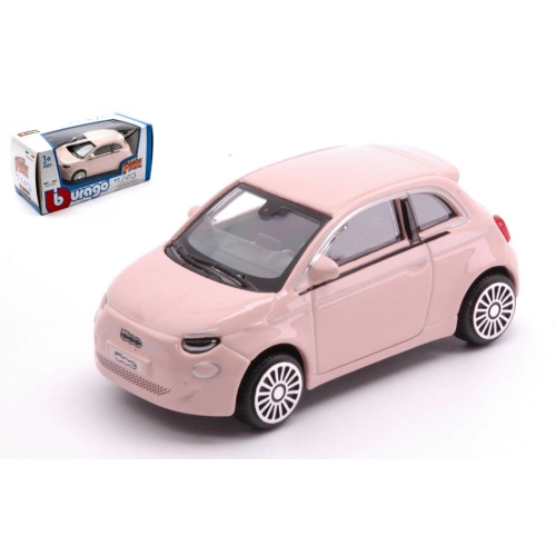FIAT 500e 2021 PINK 1:43 Burago Auto Stradali Modellino
