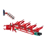 ARATRO QUADRIVOMERE VOLTAORECCHIO KVERNELAND 2300 S PLOUGH 1:32 Britains Mezzi Agricoli e Accessori Modellino