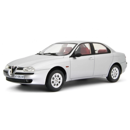 ALFA 156 1.8 T.S. 1997 SILVER WITH DECALS 1.6/2.0 T.S./1.9 JTD/2.5 V6 24V 1:18 Laudo Racing Auto Stradali Modellino