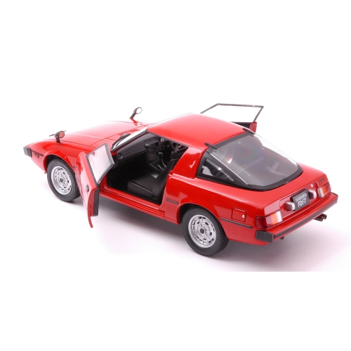 MAZDA RX-7 RHD 1980 RED 1:24 Whitebox Auto Stradali Modellino