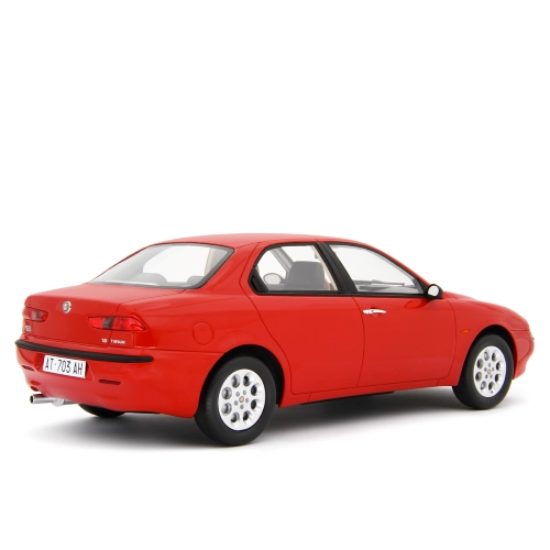 ALFA 156 1.8 T.S. 1997 RED WITH DECALS 1.6/2.0 T.S./1.9 JTD/2.5 V6 24V 1:18 Laudo Racing Auto Stradali Modellino