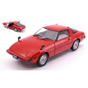MAZDA RX-7 RHD 1980 RED 1:24 Whitebox Auto Stradali Modellino