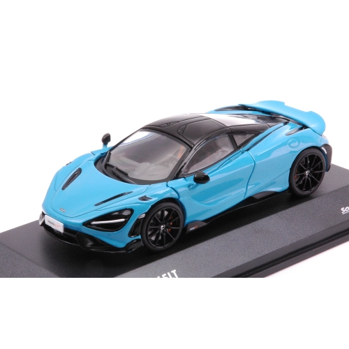 MCLAREN 765LT 2020 LIGHT BLUE 1:43 Solido Auto Stradali Modellino