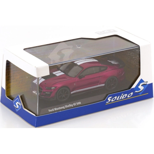 FORD MUSTANG SHELBY GT500 COUPE 2020 PURPLE 1:43 Solido Auto Stradali Modellino