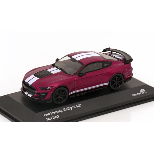 FORD MUSTANG SHELBY GT500 COUPE 2020 PURPLE 1:43 Solido Auto Stradali Modellino