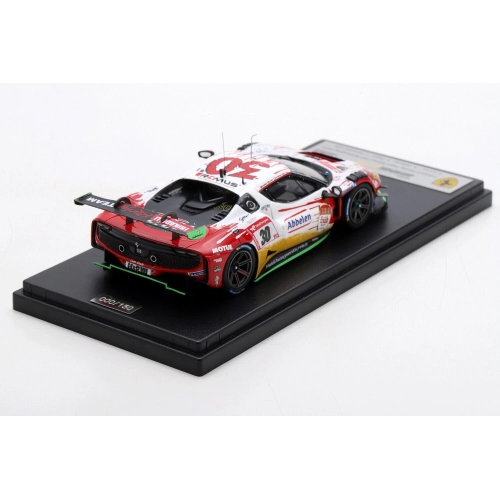 FERRARI 296 GT3 N.30 WINNER 24H NURBURGRING 2023 BAMBER/CATBURG/PITARD/LASER 1:43 Looksmart Auto Competizione Modellino