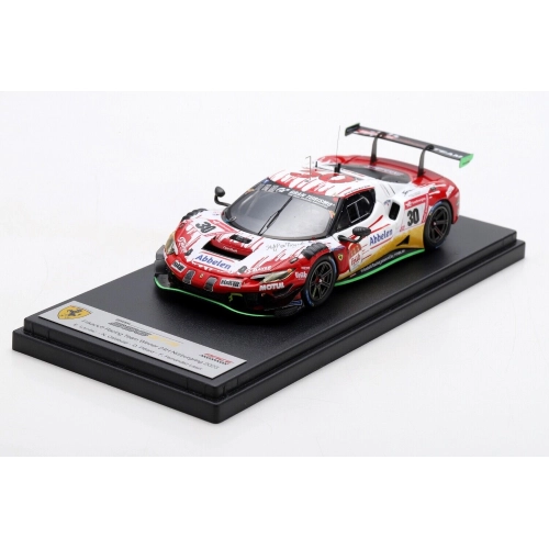 FERRARI 296 GT3 N.30 WINNER 24H NURBURGRING 2023 BAMBER/CATBURG/PITARD/LASER 1:43 Looksmart Auto Competizione Modellino