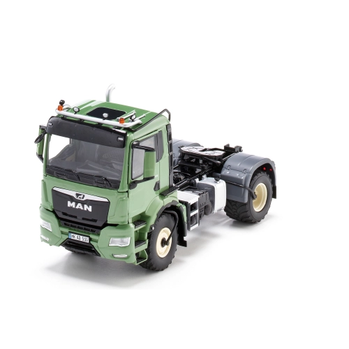 MAN TGS 18.510 4x4 BL 2-AXLE -TRUCK GREEN 1:32 Wiking Camion Modellino