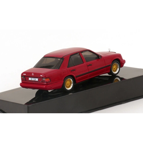 MERCEDES 300 E (W124) 1984 DARK RED 1:43 Ixo Model Auto Stradali Modellino