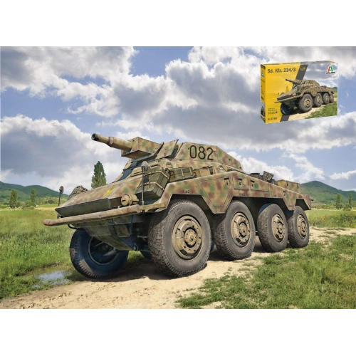 Sd.Kfz.243/3 KIT 1:35 Italeri Kit Mezzi Militari Modellino