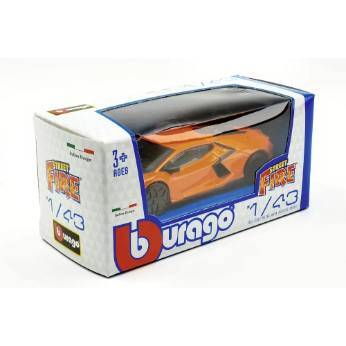 LAMBORGHINI REVUELTO 2023 ORANGE 1:43 Burago Auto Stradali Modellino