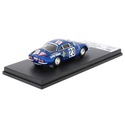 ALPINE A110 1000 N.23 LAKES RALLY 1969 LUSENIUS-HALME 1:43 Trofeu Auto Rally Modellino