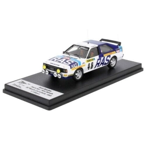 AUDI QUATTRO N.48 MONTE CARLO RALLY 1983 BOS-DEMUTH 1:43 Trofeu Auto Rally Modellino