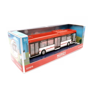 BUS IRISBUS PLASTIGAM Cm 26x6x6 RED REPRODUCTION 2024 1:43 Norev Autobus Modellino