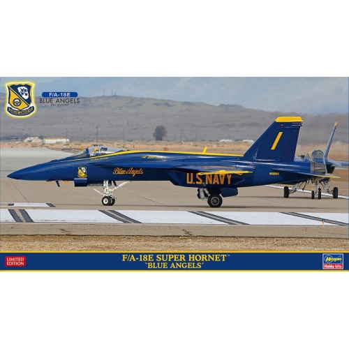 FA18E SUPER HORNET BLUE ANGELS KIT 1:72 Hasegawa Kit Aerei Modellino