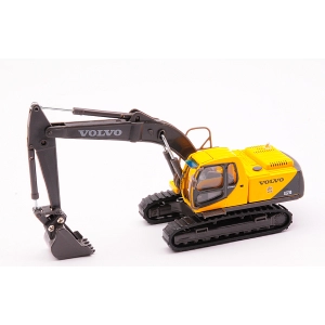 ESCAVATORE VOLVO EC210 VOLVO EXCAVATOR 1:84 Cararama Mezzi Industriali Modellino