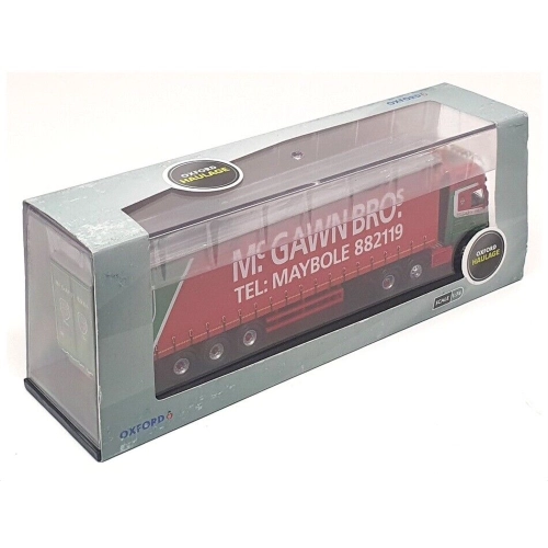 BILICO MERCEDES ACTROS GSC CURTAINSIDE Mc GAWN BRO.S 1:76 Oxford Camion Modellino