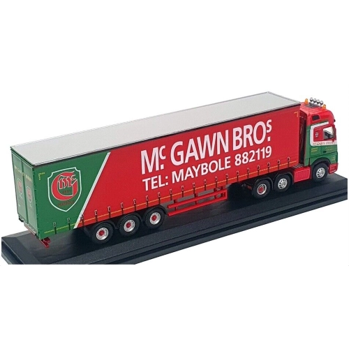 BILICO MERCEDES ACTROS GSC CURTAINSIDE Mc GAWN BRO.S 1:76 Oxford Camion Modellino