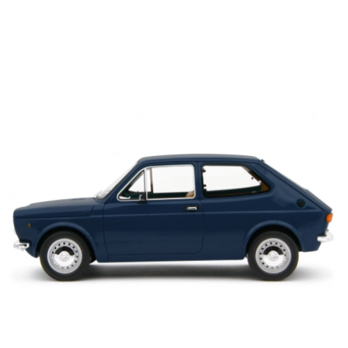 FIAT 127 3P 1972 DARK BLUE 1:18 Laudo Racing Auto Stradali Modellino