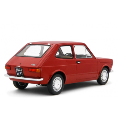 FIAT 127 3P 1972 RED 1:18 Laudo Racing Auto Stradali Modellino