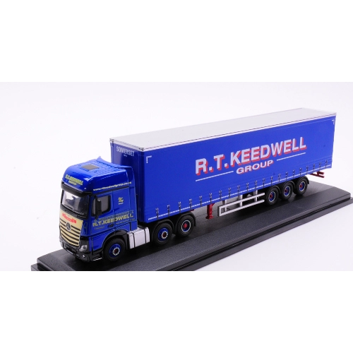 BILICO MERCEDES ACTROS GSC CURTAINSIDE KEEDWELL GROUP 1:76 Oxford Camion Modellino