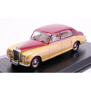 ROLLS ROYCE PHANTOM V 1968 JAMES YOUNG GOLD/DARK RED 1:43 Oxford Auto d'Epoca Modellino