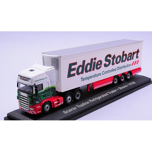 BILICO SCANIA R420 TOPLINE EDDIE STOBART 1:76 Oxford Camion Modellino