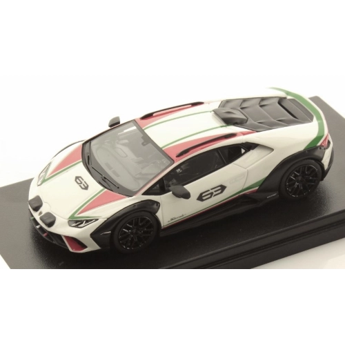 LAMBORGHINI HURACAN STERRATO ITALIAN LIVERY DOHA LOUNGE 1:43 Looksmart Auto Stradali Modellino