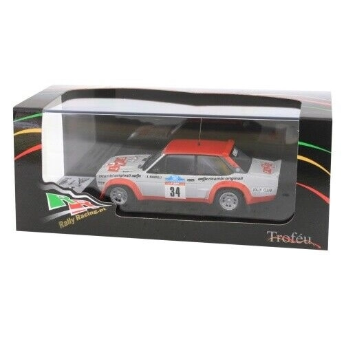 FIAT 131 ABARTH TARGA FLORIO 1979 MANDELLI-PERNICE 1:43 Trofeu Auto Competizione Modellino