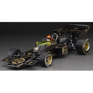 LOTUS 72D N.32 BELGIAN GP 1972 EMERSON FITTIPALDI 1:18 Quartzo Formula 1 Modellino