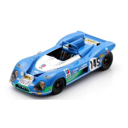 MATRA MS650 N.145 2nd TOUR AUTO 1970 PESCAROLO-JABOUILLE-RIVES 1:43 Spark Model Auto Competizione Modellino