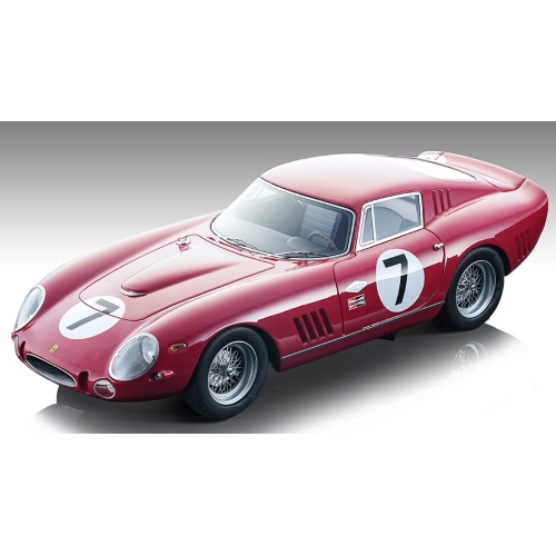 FERRARI 275 GTB/C COMPETIZIONE N.7 WIINER NASSAU T.T.1965 C.KOLB 1:18 Tecnomodel Auto Competizione Modellino