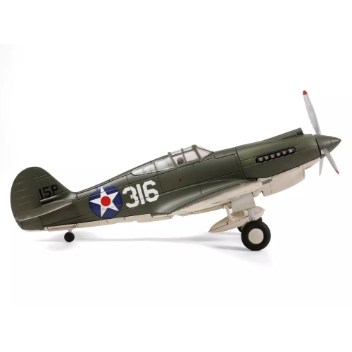 CURTISS P-40B HAWK 81A-2 (P-8127) 78th PURSUIT SQUADRON 1:72 Forces of Valor Mezzi Militari Modellino