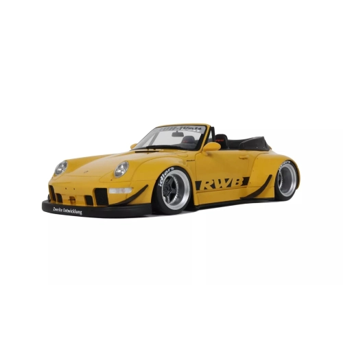 RWB BODYKIT NOHRA 2023 YELLOW 1:18 GT Spirit Auto Stradali Modellino