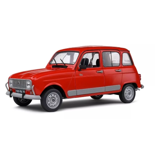 RENAULT R4 GTL 1989 RED 1:12 Solido Auto Stradali Modellino