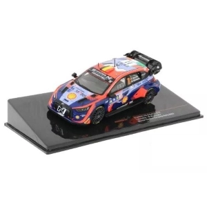 HYUNDAI I20 N WRC N.11 WINNER CENTRAL EUROPEAN RALLY 2023 NEUVILLE-WYDAEGHE 1:43 Ixo Model Auto Rally Modellino