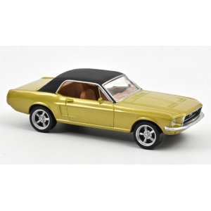 FORD MUSTANG COUPE' 1968 GOLD JET CAR 1:43 Norev Auto Stradali Modellino