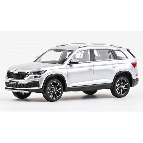 SKODA KODIAQ FL 2021 SILVER 1:43 Abrex Auto Stradali Modellino